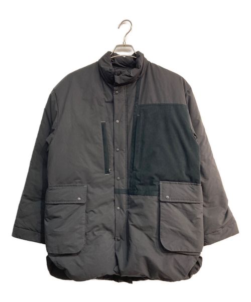 Porter Classic（ポータークラシック）Porter Classic (ポータークラシック) WEATHER DOWN SHIRT JACKET　ブラック ブラック サイズ:1の古着・服飾アイテム