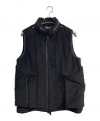 STONE ISLAND SHADOW PROJECTストーンアイランド シャドウプロジェクト）の古着「Moleskin Gilet　7319G01B2　ブラック　モールスキン　PRIMALOFT」｜ブラック