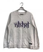 NEIGHBORHOODネイバーフッド）の古着「Classic Crewneck Sweatshirt　201FPNH-CSM01　グレー」｜グレー