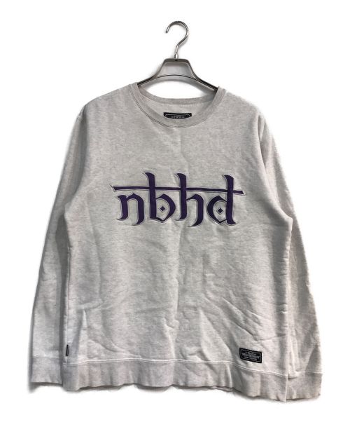 NEIGHBORHOOD（ネイバーフッド）NEIGHBORHOOD (ネイバーフッド) Classic Crewneck Sweatshirt　201FPNH-CSM01　グレー グレー サイズ:Lの古着・服飾アイテム