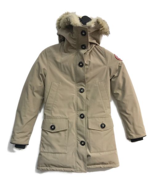 CANADA GOOSE（カナダグース）CANADA GOOSE (カナダグース) Bronte Parka　2603JL R ベージュ サイズ:S/P 未使用品の古着・服飾アイテム