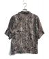 Needles (ニードルズ) Cabana Shirt - Python Pt.　IN169　パイソン柄　オープンカラーシャツ グレー サイズ:M：13000円