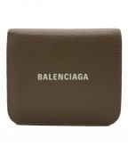 BALENCIAGAバレンシアガ）の古着「ミニウォレット　594216　ベージュ」｜ベージュ