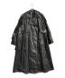 MAISON SPECIAL（メゾンスペシャル）の古着「Multi Fabric Over Size Trench　マルチファブリックオーバーサイズトレンチ　21231165201」｜ブラック