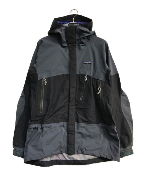 Patagonia（パタゴニア）Patagonia (パタゴニア) Ice Nine Jacket　83350　00年製	GORE-TEX　グレー×ブラック　 グレー×ブラック サイズ:Mの古着・服飾アイテム