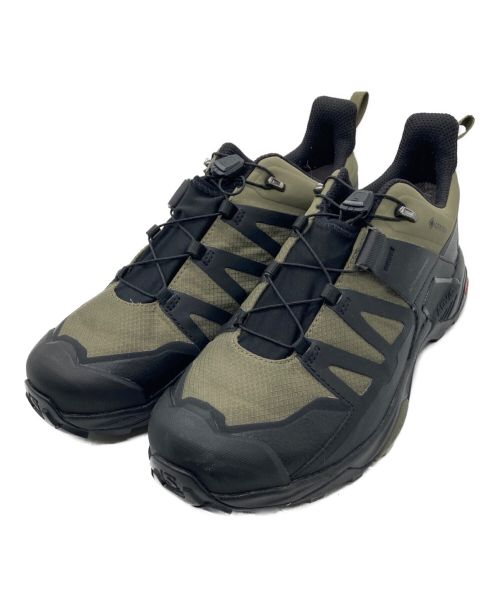 SALOMON（サロモン）SALOMON (サロモン) X ULTRA 4 WIDE 413865 ブラック×オリーブ ブラック×オリーブ サイズ:26.5cmの古着・服飾アイテム