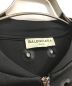 中古・古着 BALENCIAGA (バレンシアガ) ドットデザインブルゾン　384413 TOK17　 ブラック サイズ:XS：17800円