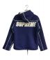 SUPREME (シュプリーム) FAUX SHEARLING HOODED JACKET　21AW　ボア　フーデッドジャケット ブルー サイズ:S：17800円