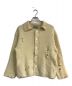 NVRFRGT（ネヴァーフォーゲット）の古着「RAW WOOL DAMAGED CARDIGAN　ローウールダメージカーディガン　NF222K01　22AW」｜ベージュ