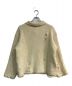 NVRFRGT (ネヴァーフォーゲット) RAW WOOL DAMAGED CARDIGAN　ローウールダメージカーディガン　NF222K01　22AW ベージュ サイズ:2：14800円