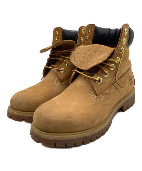 Timberland（ティンバーランド）Timberland (ティンバーランド) 6IN PREM BT WHEAT NB　6インチプレミアムブーツ　TB 010061　PRIMALOFT ベージュ サイズ:7 1/2の古着・服飾アイテム