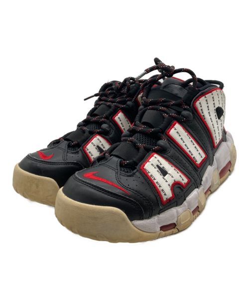 NIKE（ナイキ）NIKE (ナイキ) AIR MORE UPTEMPO PINSTRIPE AV7947-001 ブラック サイズ:26.5cmの古着・服飾アイテム