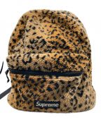 SUPREMEシュプリーム）の古着「Leopard Fleece Backpack　17AW」｜ブラウン