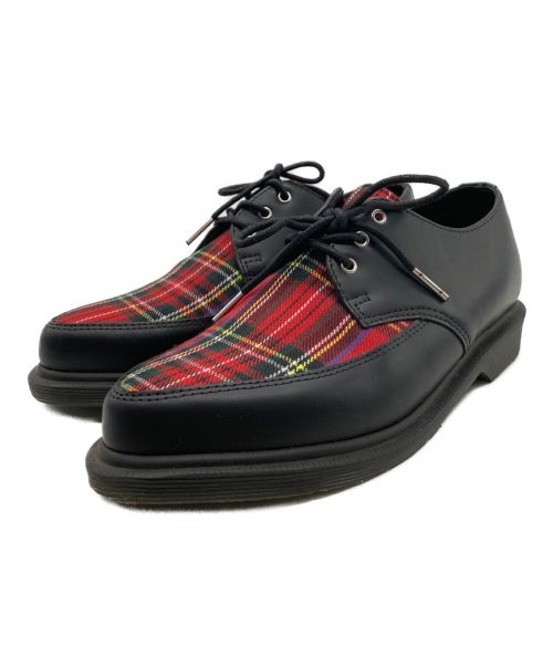 Dr.Martens（ドクターマーチン）Dr.Martens (ドクターマーチン) WILLIS TARTAN ブラック　 ブラック サイズ:UK5の古着・服飾アイテム