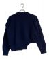 STELLA McCARTNEY (ステラマッカートニー) Dark blue cashmere blend sweater　6K0280 ネイビー サイズ:36：8800円