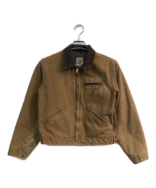 CarHartt（カーハート）CarHartt (カーハート) デトロイトジャケット　ダック地ジャケット　ワークジャケット ベージュ サイズ:Lの古着・服飾アイテム