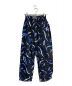 CHALLENGER（チャレンジャー）の古着「FIRE LEAF PANTS　CLG-PT 022-002」｜ブラック×ブルー