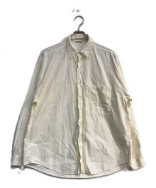 AURALEE（オーラリー）の古着「WASHED FINX TWILL BIG SHIRTS　A00S03TN　」｜ホワイト