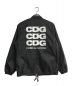 CDG (シーディージー) バックプリントコーチジャケット　SZ-J004　AD2022  ブラック サイズ:Ｍ：14800円