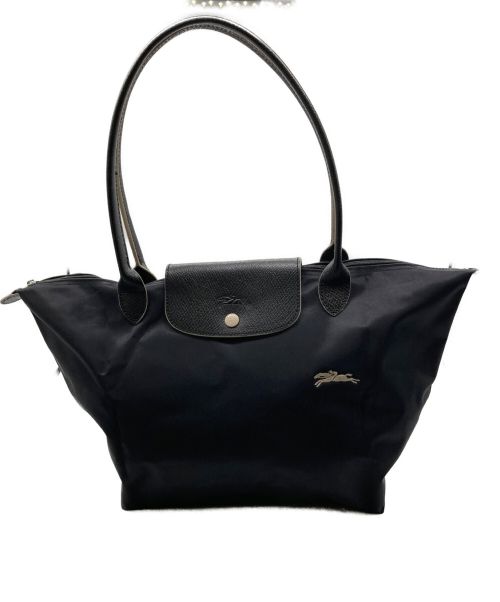 LONGCHAMP（ロンシャン）LONGCHAMP (ロンシャン) ル プリアージュ ナイロントートバッグ　L1899619001　フランス製 ブラックの古着・服飾アイテム