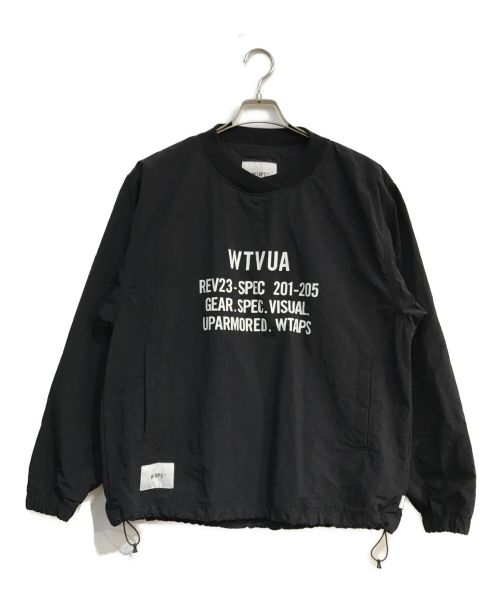 WTAPS（ダブルタップス）WTAPS (ダブルタップス) SMOCK JACKET NYLON TUSSAH　221BRDT-JKM04　22ss ブラック サイズ:1の古着・服飾アイテム