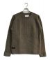 WTAPS（ダブルタップス）の古着「DECK CREW SWEATER　172MADT-KNM02」｜ブラウン