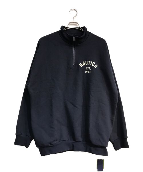 NAUTICA（ノーティカ）NAUTICA (ノーティカ) ハーフジップスウェット　23AW ネイビー サイズ:XL 未使用品の古着・服飾アイテム