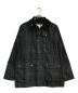 Barbour（バブアー）の古着「SL Bedale Jacket BLACKWATCH　MWX1764NY72」｜ネイビー×グリーン