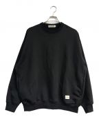 COOTIE PRODUCTIONSクーティープロダクツ）の古着「N/C Terry Sweat Crew」｜ブラック