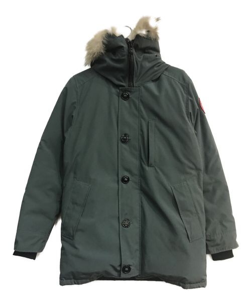 CANADA GOOSE（カナダグース）CANADA GOOSE (カナダグース) Jasper Parka Heritage　ジャスパーパーカ　3438JM グリーン サイズ:Mの古着・服飾アイテム