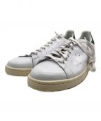 adidasアディダス）の古着「STAN SMITH　B24364　14年製　ガラスレザー」｜ホワイト×グリーン