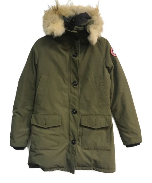 CANADA GOOSE（カナダグース）CANADA GOOSE (カナダグース) BRONTE PARKA　2603JL オリーブ サイズ:Mの古着・服飾アイテム