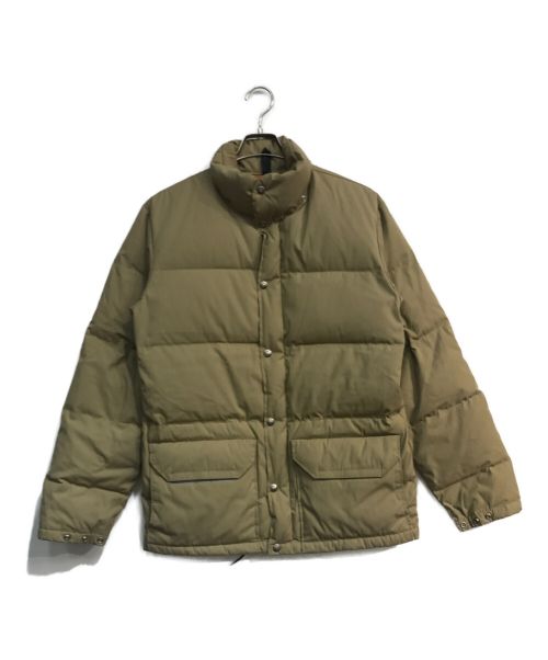 THE NORTH FACE（ザ ノース フェイス）THE NORTH FACE (ザ ノース フェイス) ダウンジャケット　茶タグ USA製 ベージュ サイズ:Sの古着・服飾アイテム