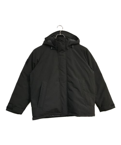 DANTON（ダントン）DANTON (ダントン) DOWN ARMY HOODED JACKET　DT-A0030 LAS　ブラック ブラック サイズ:Ｍの古着・服飾アイテム