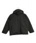 DANTON（ダントン）の古着「DOWN ARMY HOODED JACKET　DT-A0030 LAS　ブラック」｜ブラック