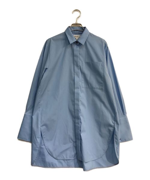 ENFOLD（エンフォルド）ENFOLD (エンフォルド) STANDARD SHIRT　300GS130-0430 ブルー サイズ:38の古着・服飾アイテム