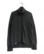 WOOLPOWERウールパワー）の古着「FULL ZIP JACKET 400」｜グレー