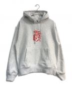 stussyステューシー）の古着「SODA CAN HOODIE　Z4000SAS23　23AW」｜グレー