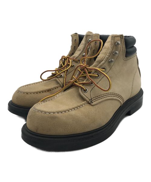 RED WING（レッドウィング）RED WING (レッドウィング) サンドスェードセッタースーパーソール　8118 ベージュ サイズ:27cmの古着・服飾アイテム