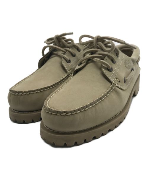 Timberland（ティンバーランド）Timberland (ティンバーランド) 3 EYE CLASSIC スリーアイ ボート シューズ ベージュ サイズ:26.5cmの古着・服飾アイテム