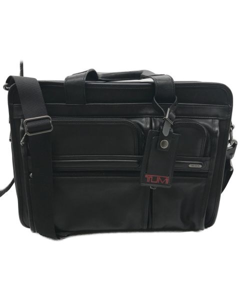 TUMI（トゥミ）TUMI (トゥミ) レザーオーガナイザー　96141D4 ブラックの古着・服飾アイテム