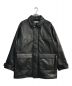 UNIVERSAL PRODUCTS（ユニバーサルプロダクツ）の古着「Sheep Leather Carcoat　カーコート　233-60703　23AW」｜ブラック