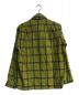 PENDLETON (ペンドルトン) オープンカラーシャツ　ウールチェックシャツ　60s ライトグリーン サイズ:M：7800円