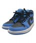 NIKE（ナイキ）の古着「Air Jordan 1 Mid University Blue DQ8426-401」｜ブルー×ブラック