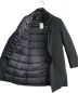 中古・古着 MONCLER (モンクレール) LESPARRE レイヤードダウンコート　A20913190500 57245　 ブラック：52000円