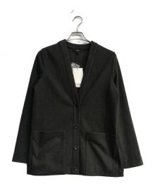 theory（セオリー）の古着「DILLON KNIT SLIT CARDIGAN　3303013　」｜グレー