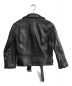 beautiful people (ビューティフルピープル) vintage leather riders jacket　1000402411 ブラック サイズ:140：18000円