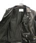 中古・古着 beautiful people (ビューティフルピープル) vintage leather riders jacket　1000402411 ブラック サイズ:140：18000円