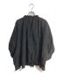 nest Robe (ネストローブ) リネンVネックフリルブラウス　01233-1404-1　01233-1404-1 ブラック サイズ:Free：13000円