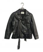beautiful peopleビューティフルピープル）の古着「vintage leather riders jacket　1000402411」｜ブラック